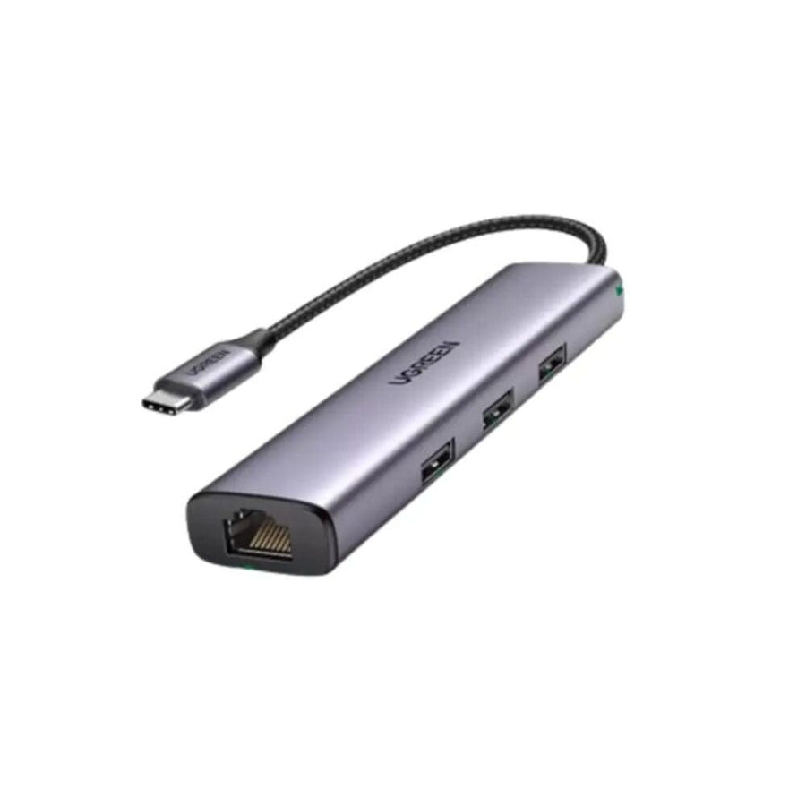 UGREEN USB-C To 3xUSB + Ethernet Adapter in Lebanon - OutGeeked