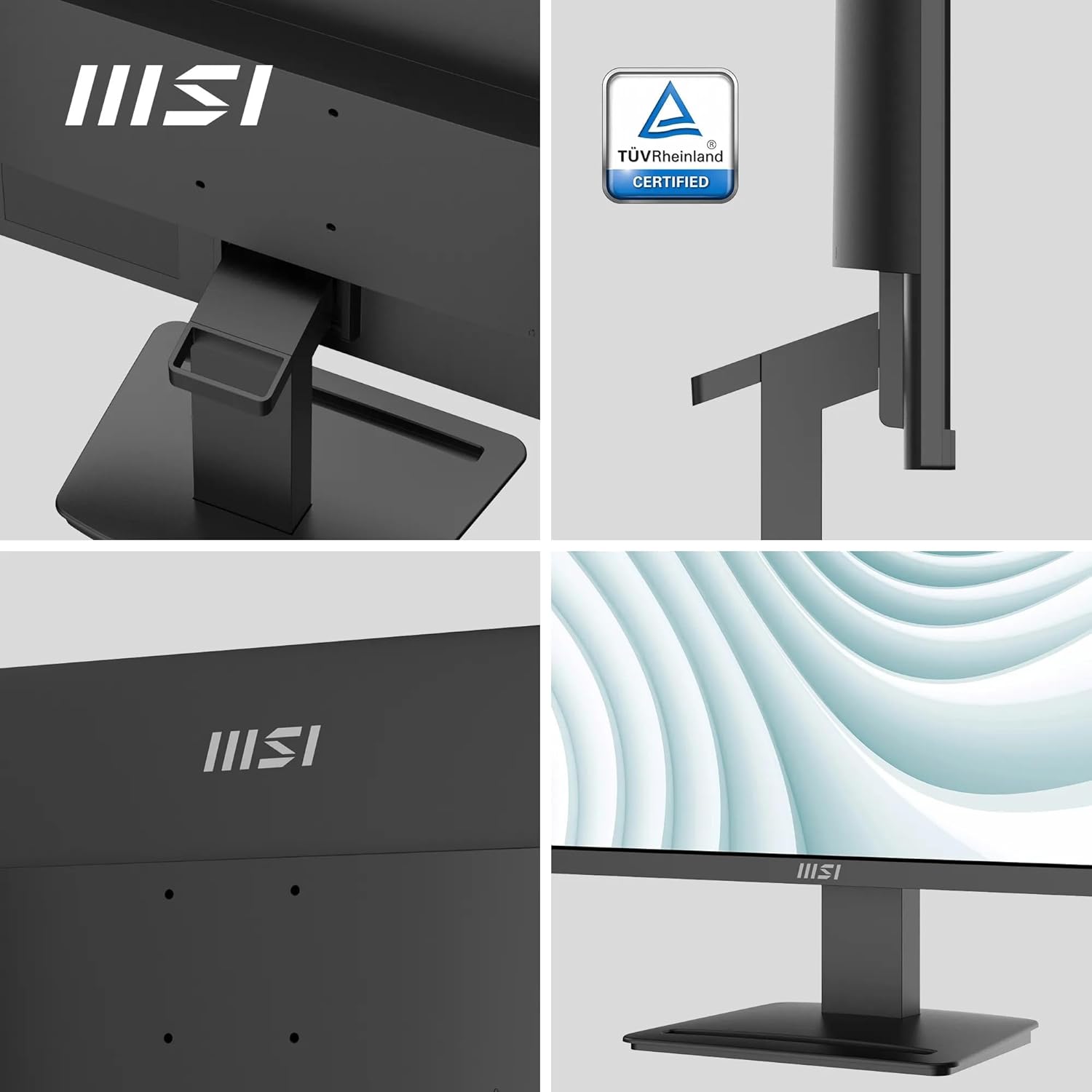 MSI PRO MP2412 (24-inch FullHD Monitor, 100Hz, 1ms, Eye-Q Check)