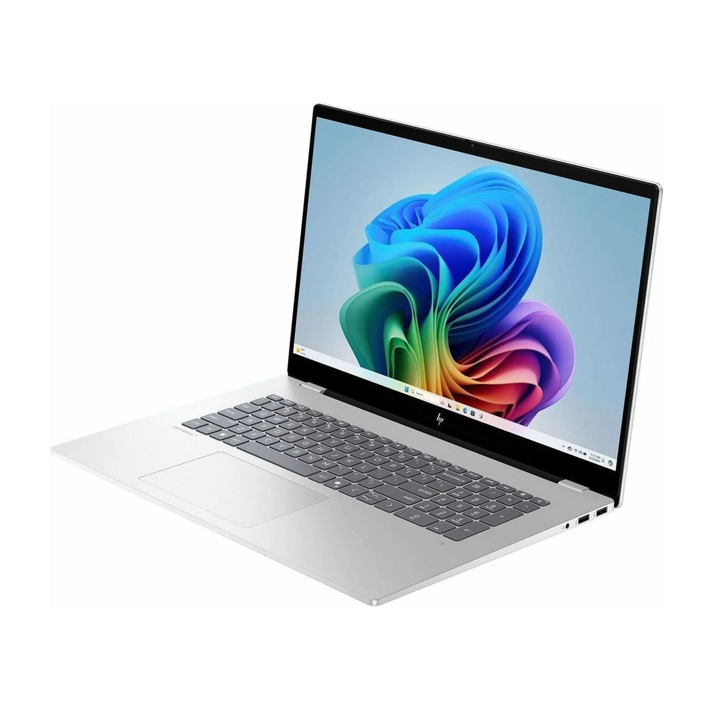 HP OMNIBOOK X NGAI 17-DD0047NR (Core Ultra 7 256V, 512GB NVME/16GB DDR5 ON BOARD, 17" FHD TOUCHSCREEN, INTEL ARC 140V, WIN 11/GLACIER SILVER)