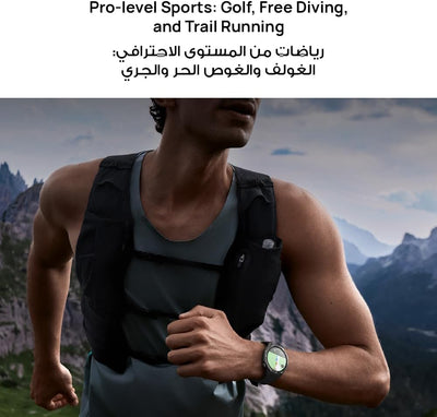 Huawei Watch GT5 Pro (46mm Smartwatch, Sharp-Edged Design,14 Days Battery Life, Pro-level Sports, Android & iOS Compatible) [Used]