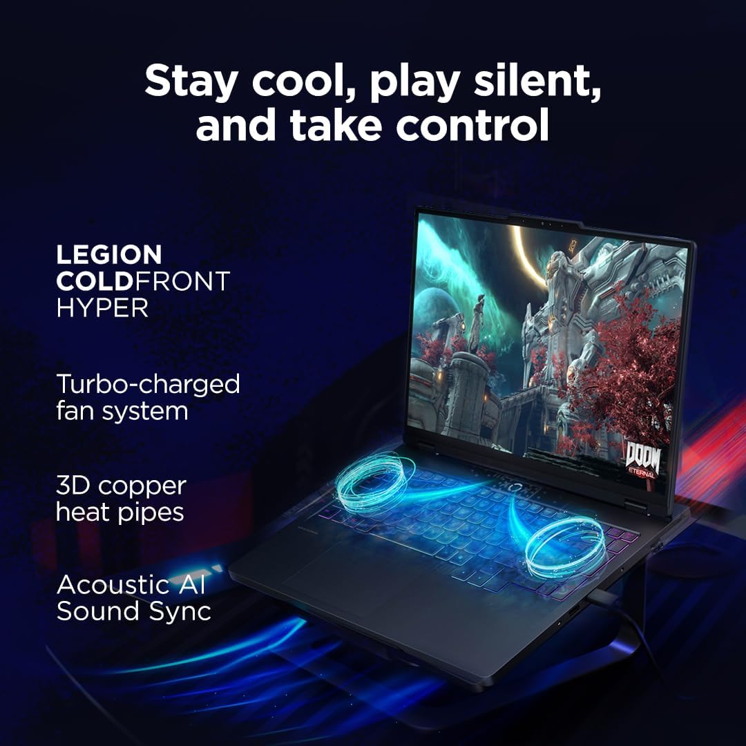 Lenovo Legion 5 Pro 16IAX10H 83LU0006US (Intel Core Ultra 9 275HX, 32GB/2TB, 16-inch OLED 165Hz, RTX5070Ti, WIN11)