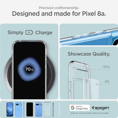 Spigen Ultra Hybrid - Crystal Clear | Google Pixel 8a Case