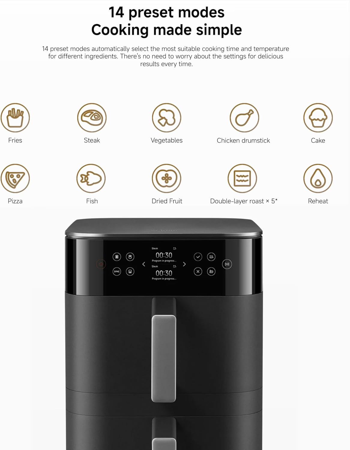 Xiaomi Smart Double Stack Air Fryer 12L