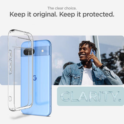 Spigen Ultra Hybrid - Crystal Clear | Google Pixel 8a Case