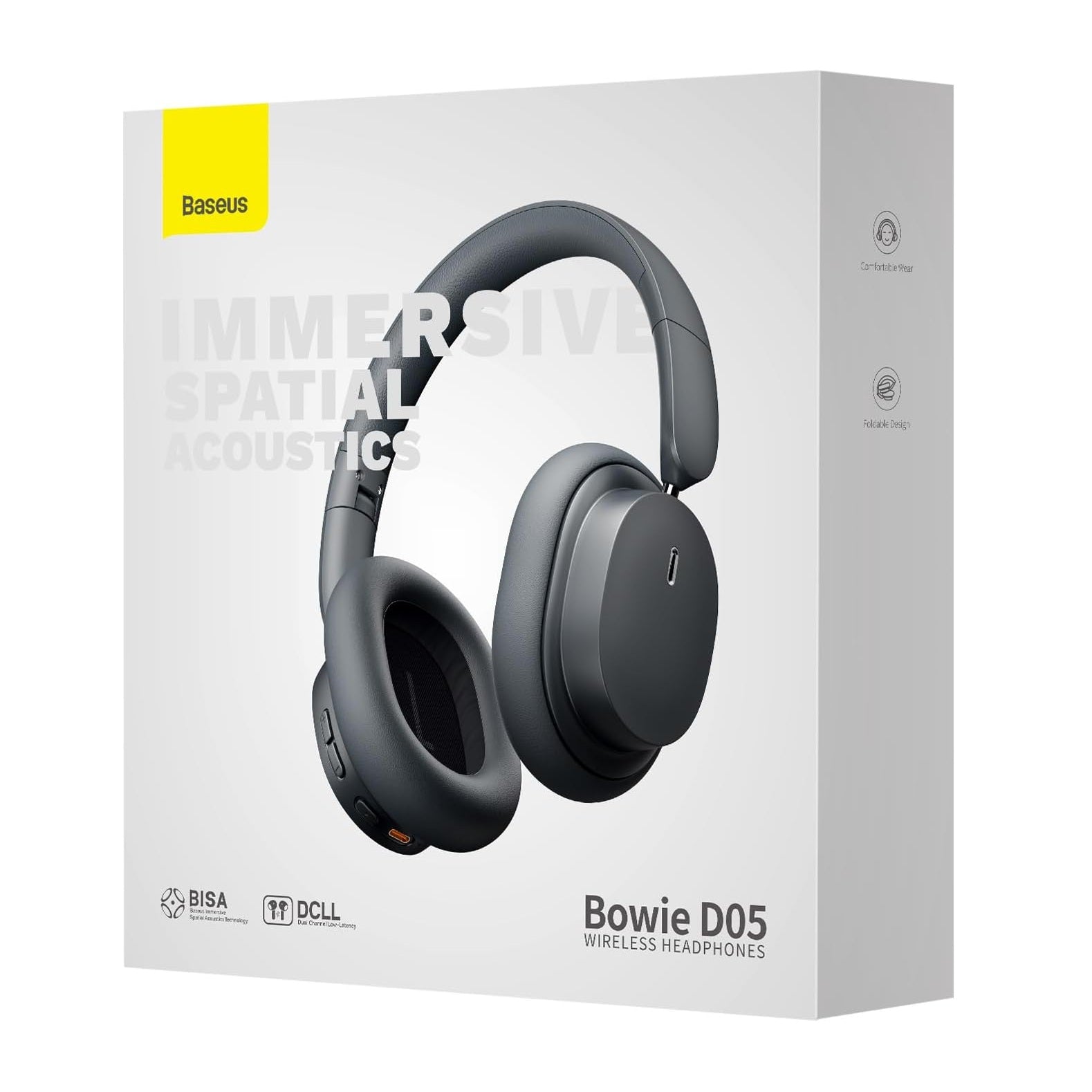 Baseus Bowie D05 (Wireless HiFi Headphones with Immersive Spatial Audio and Deep Bass)
