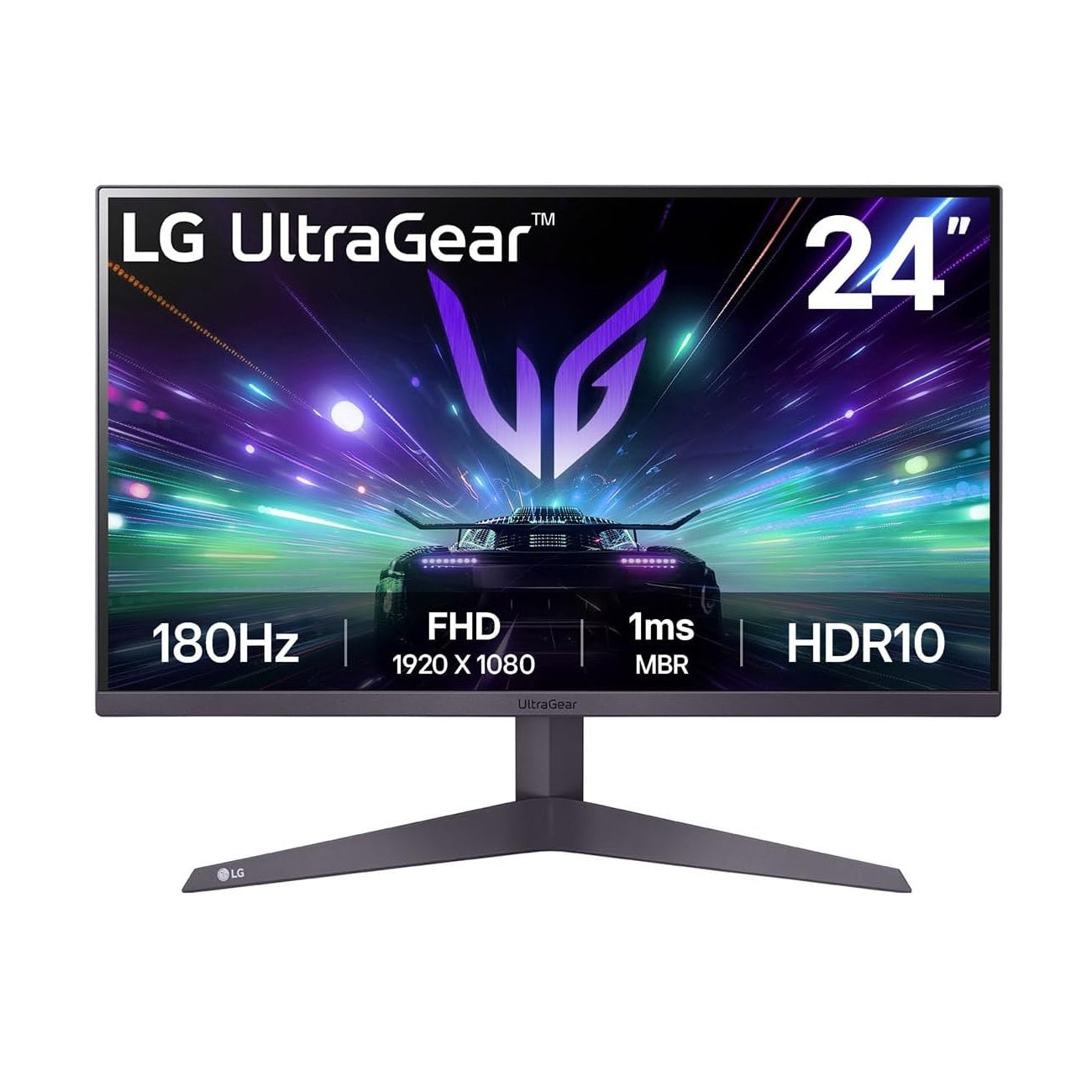 LG UltraGear 24GS50F-B (24-inch FullHD Gaming Monitor, 180Hz, HDR10, AMD FreeSync)