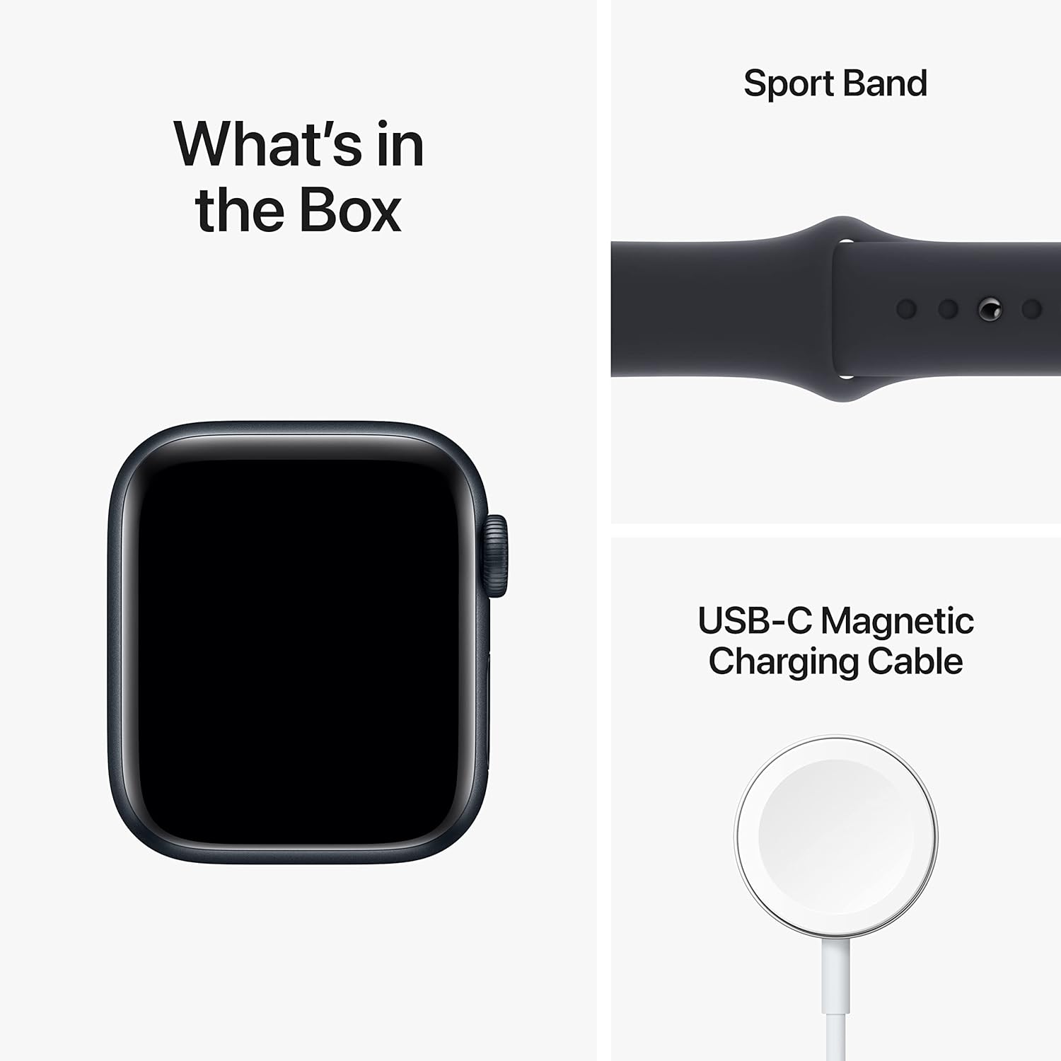 Apple Watch SE - 2nd Gen (40mm/44mm Aluminum Case & Sport Band, Fitness & Sleep Tracker, Crash Detection, Heart Rate Monitor, Retina Display, Water Resistant)