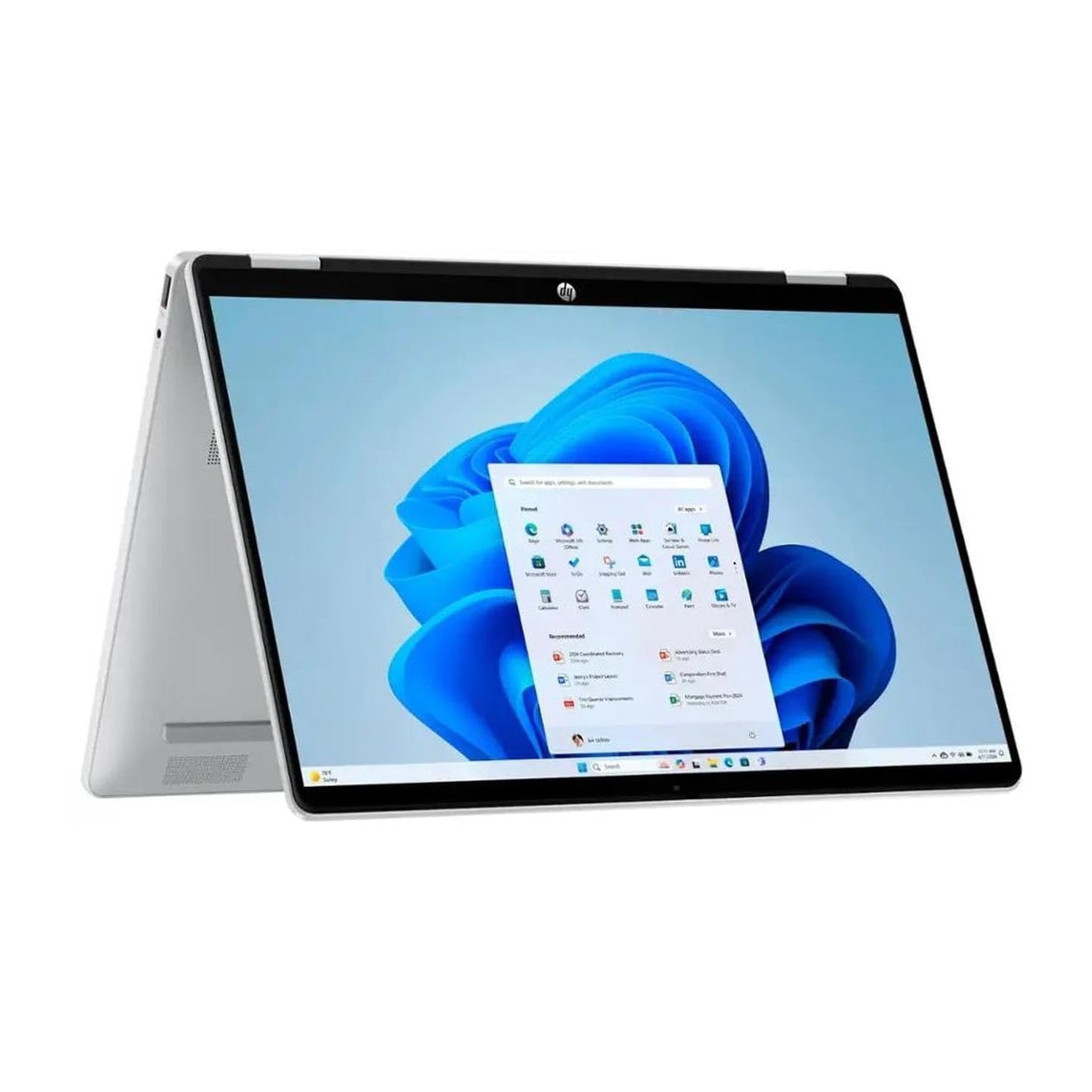 HP OMNIBOOK 5 FLIP 14-FP0023DX (CORE 7 150U, 512GB NVME/16GB DDR5 ON BOARD, 14"2K X360 TOUCHSCREEN, INTEL, WIN 11 / GLACIER SILVER)