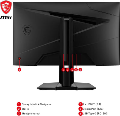 MSI MAG 274UPF E2 (27-inch 4K UHD Gaming Monitor, 0.5ms, 160Hz, VESA DisplayHDR 400, AI Vision)
