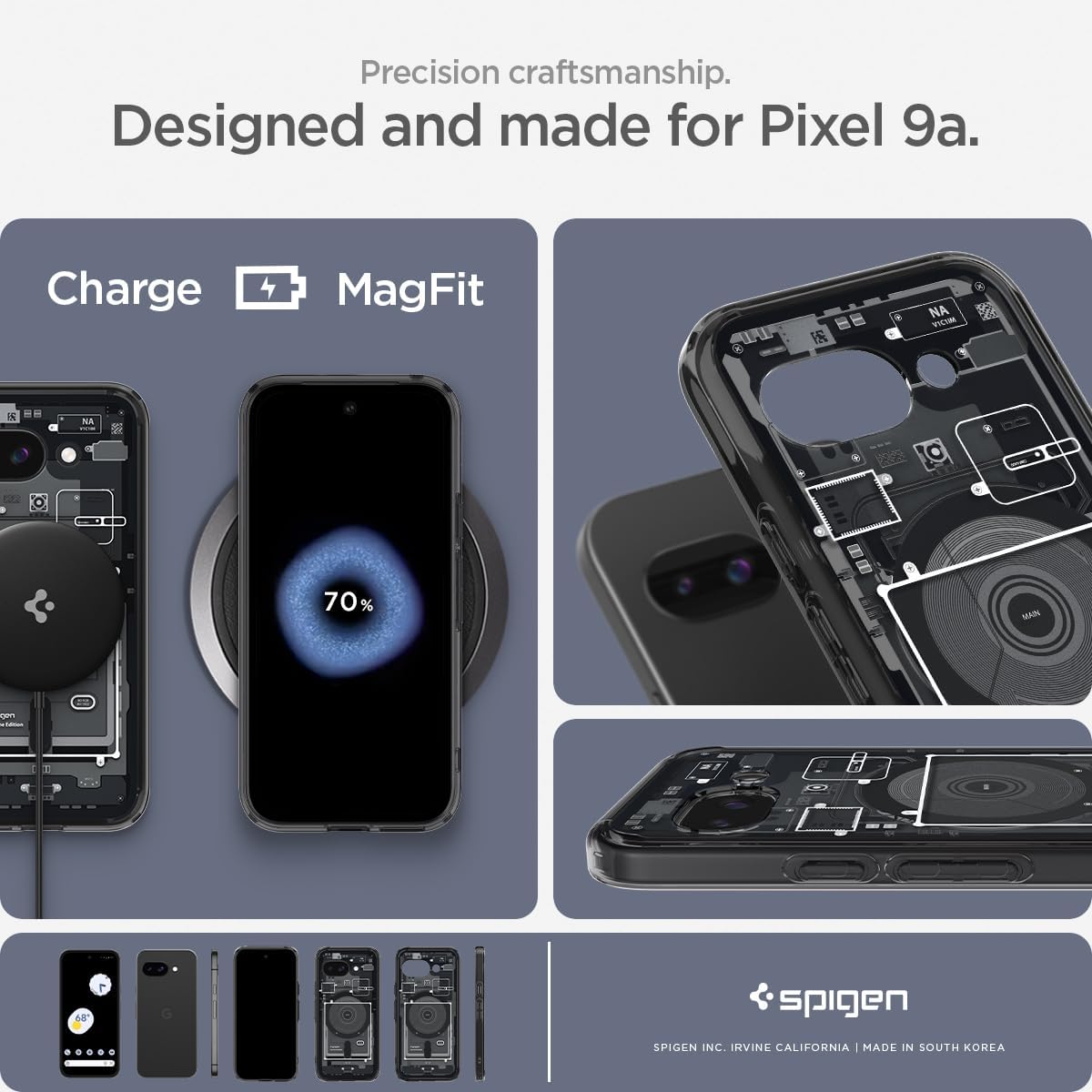 Spigen Ultra Hybrid Zero One Magfit | Google Pixel 9a Case