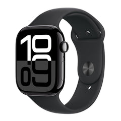 Apple Watch Series 10 (42/46mm Smartwatch with Aluminium Case and Sport Band, Fitness Tracker, ECG App, Always-On Retina Display, Water Resistant)