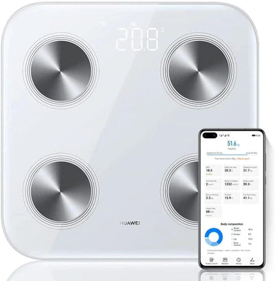 Huawei Scale 3 (Smart Body Composition Scale, Body Fat Rate, Muscle Mass with Bluetooth)