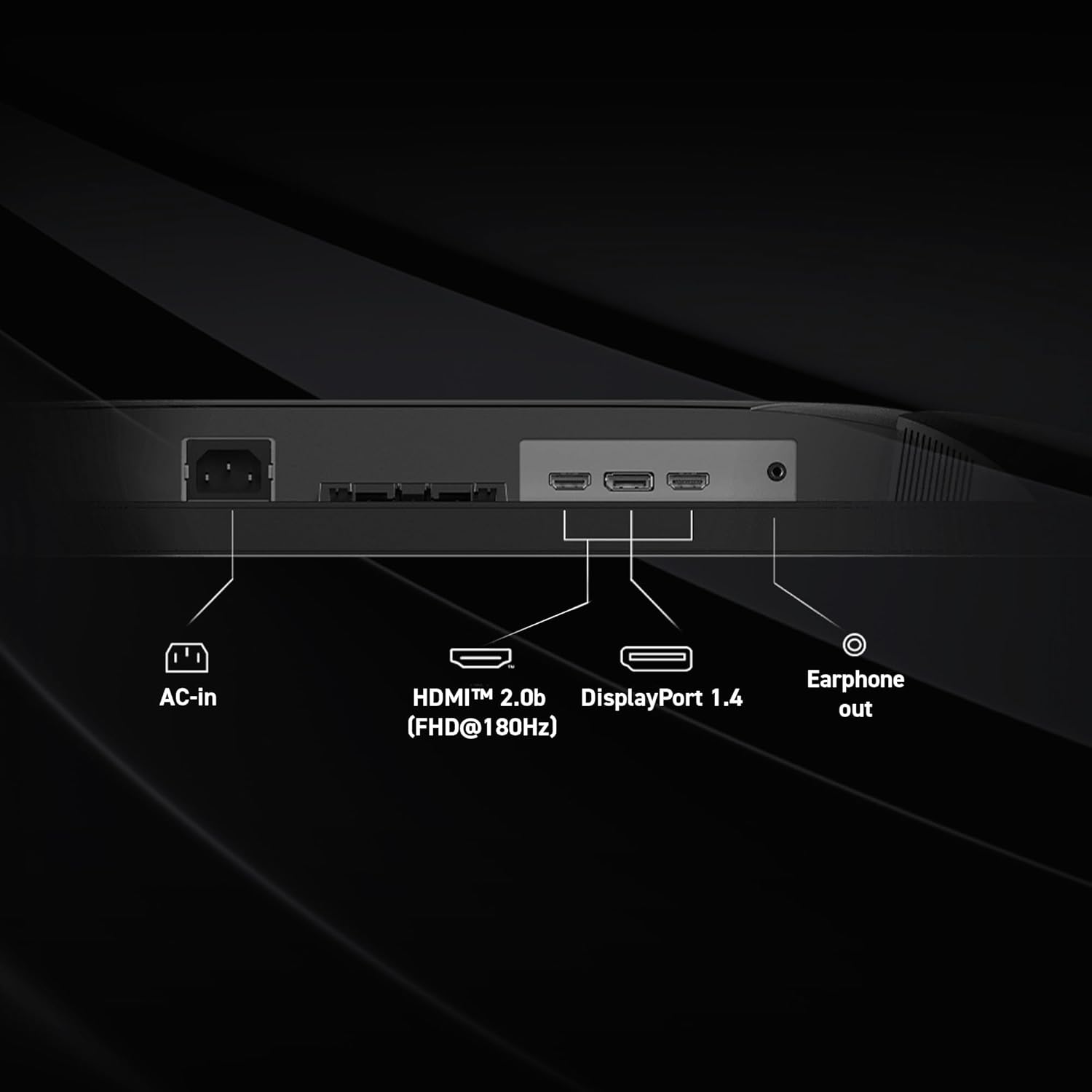 MSI MAG 275F (27-inch Full HD Gaming Monitor, 180Hz, 0.5ms Response Time)