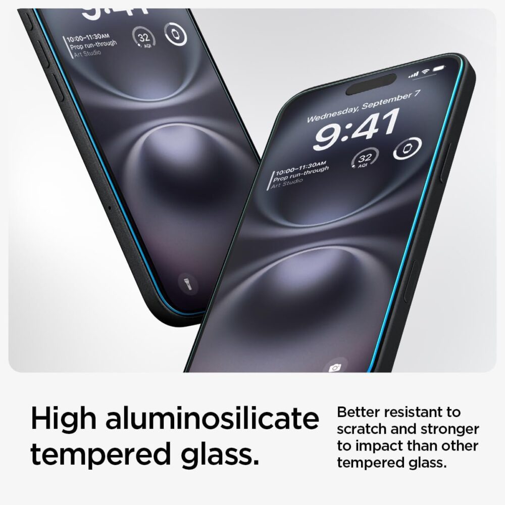 Spigen [GlasTR EZ FIT] | Tempered Glass Screen Protector For Apple iPhone 15/16
