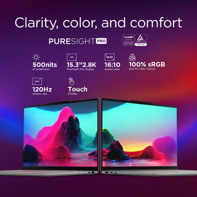 LENOVO YOGA SLIM 7 AURA EDITION 15ILL9 83HM002WUS (Core ULTRA 7 258V, 1TB NVME/32GB DDR5 ON BOARD, 15.3" 2.8K WQXGA+ (2880x1800) TOUCHSCREEN, INTEL ARC 140V, WIN 11 / LUNA GREY)
