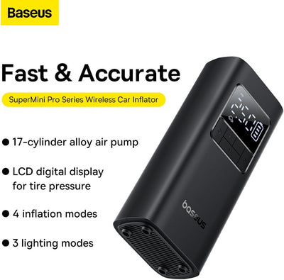 Baseus SuperMini Pro Series Wireless Car Inflator