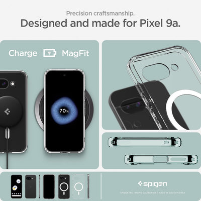 Spigen Ultra Hybrid Clear Magfit | Google Pixel 9a Case