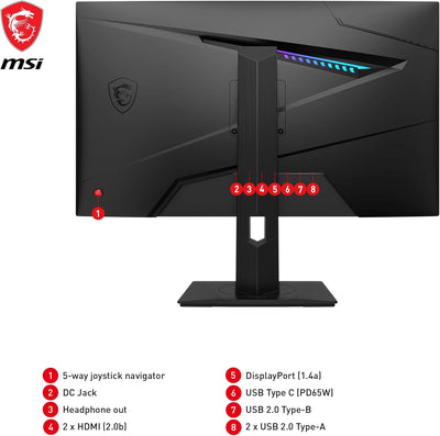 MSI MAG 274QRF QD E2 (27-inch WQHD Gaming Monitor, 180Hz, 1ms, VESA DisplayHDR 400)