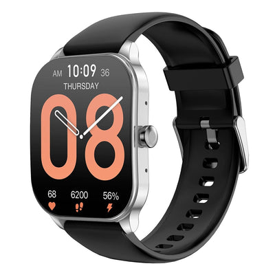 Amazfit Pop 3S (Smartwatch with 1.96" AMOLED Display, BT Calling, SpO2, 12-Day Battery Life, AI Voice Assistance, 100 Sports Modes)