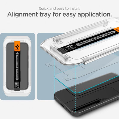 Spigen [GlasTR AlignMaster] | Screen Protector For Google Pixel 9a (Pack of 2)