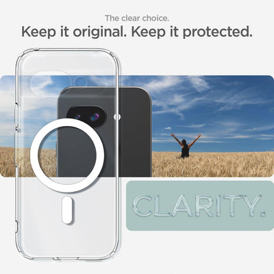 Spigen Ultra Hybrid Clear Magfit | Google Pixel 9a Case