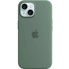 Apple - iPhone 15 Silicone Case with MagSafe - Cypress