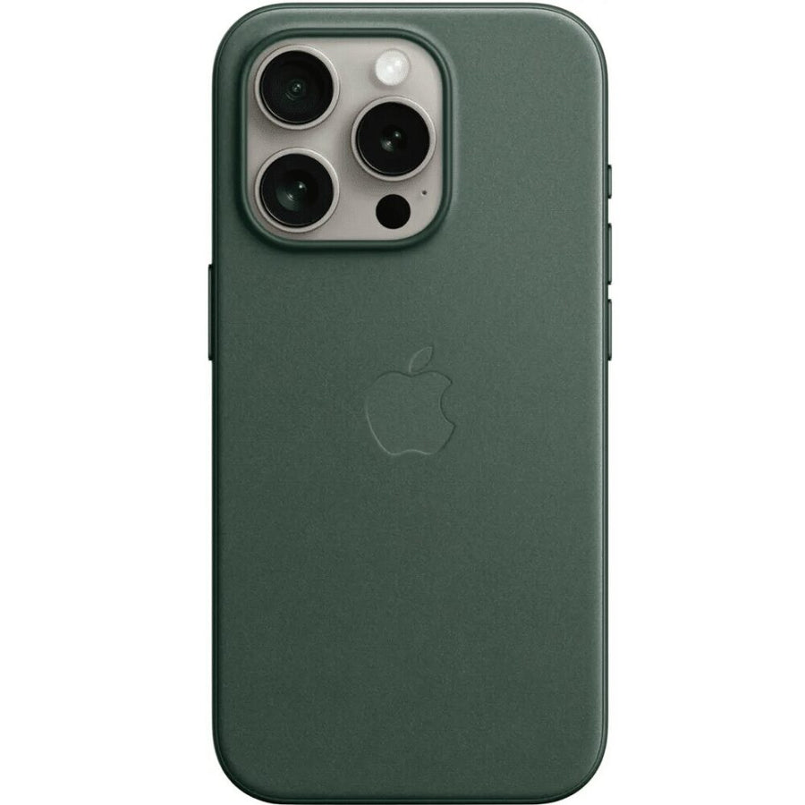 Apple - iPhone 15 Pro FineWoven Case with MagSafe - Evergreen in Lebanon - OutGeeked