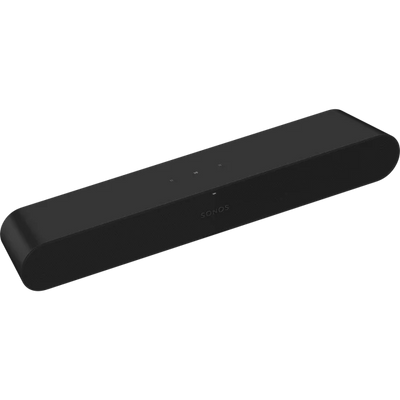 Sonos Ray (All-in-One, Compact and Sleek with Blockbuster Sound, Wi-Fi, Apple Airplay Compatible)