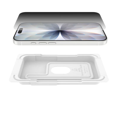 Belkin InvisiGlass Privacy Filter Screen Protector for iPhone 17 (With Easy Align Tray)