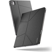 Blupebble Tokyo Elevated Case With Stand | Apple iPad Pro 11-inch (M4) Case (Black)