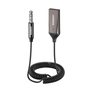 UGREEN Bluetooth 5.0 AUX Car Receiver with Mic (70601)