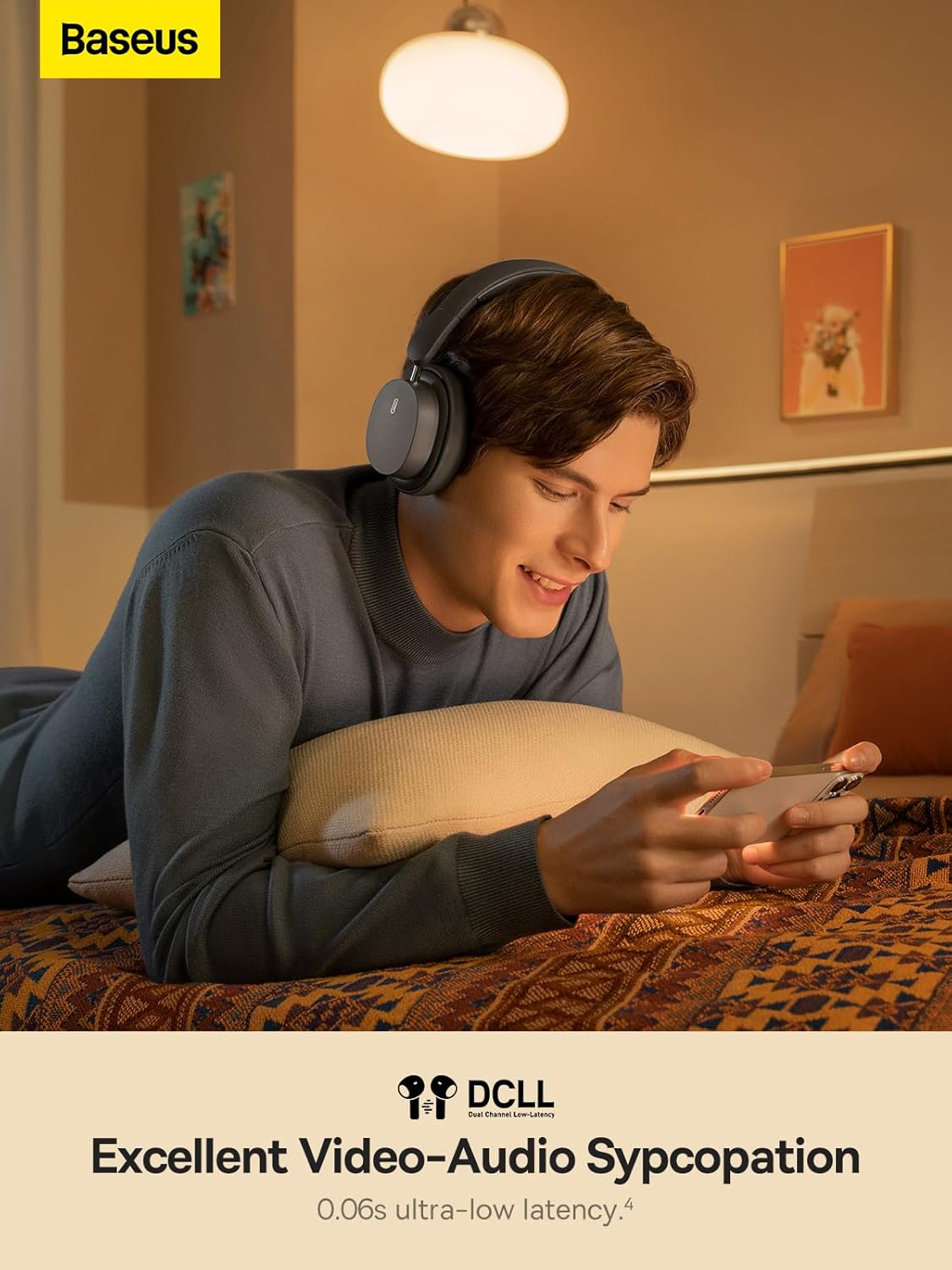 Baseus Bowie D05 (Wireless HiFi Headphones with Immersive Spatial Audio and Deep Bass)