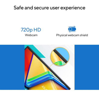 ASUS VIVOBOOK X1404VA-I712512 (CORE I7-1355U, 512GB NVME/12GB DDR4, 14" FHD, INTEL, WIN 11 / QUIET BLUE)