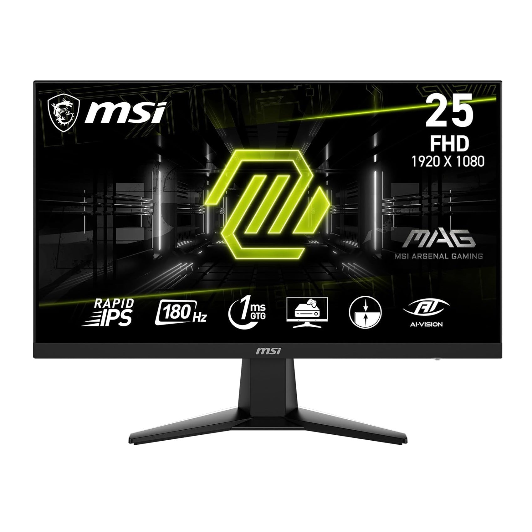 MSI MAG 256F (25-inch FullHD Gaming Monitor, 180Hz, 1ms)