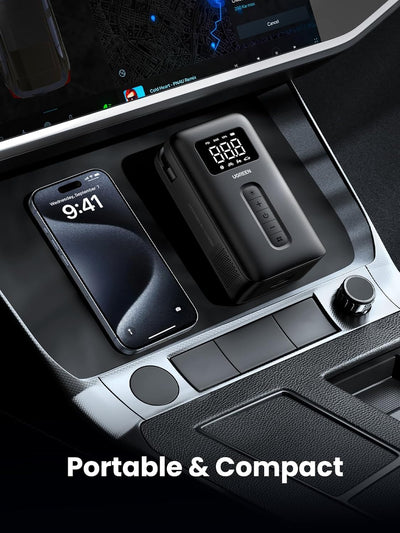 UGREEN Portable Cordless Electric Air Pump and Tyre Inflator