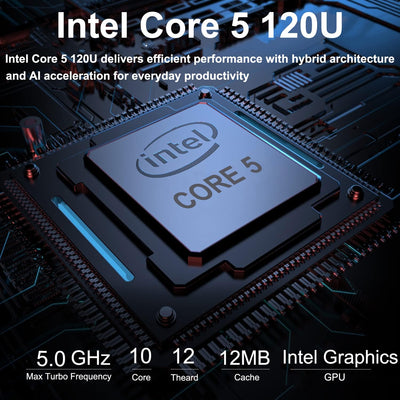 HP OMNIBOOK 5 FLIP 14-FP0013DX (CORE 5 120U, 512GB NVME/8GB DDR5 ON BOARD, 14"FHD+ X360 TOUCHSCREEN, INTEL, WIN 11 / GLACIER SILVER)