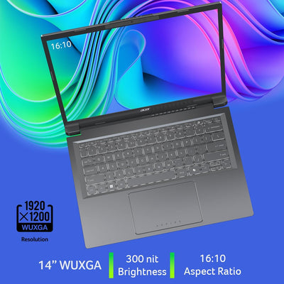 ACER ASPIRE 14 AI A14-52MT-701K (CORE ULTRA 7 258V, 1TB NVME/32GB DDR5 ON BOARD, 14" FHD TOUCHSCREEN, INTEL ARC 140V, WIN 11/ IRON)