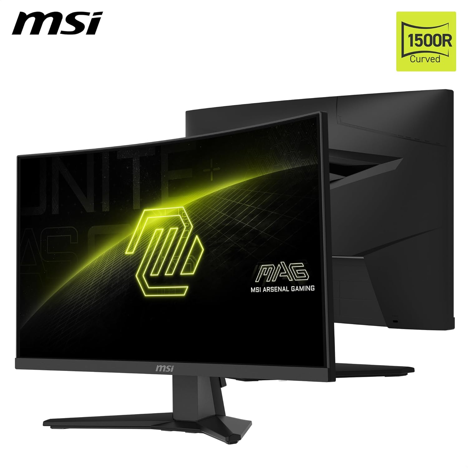 MSI MAG 244C (24-inch FullHD Curved Gaming Monitor, 1500R, VA, 180Hz, 1ms, HDR Ready)