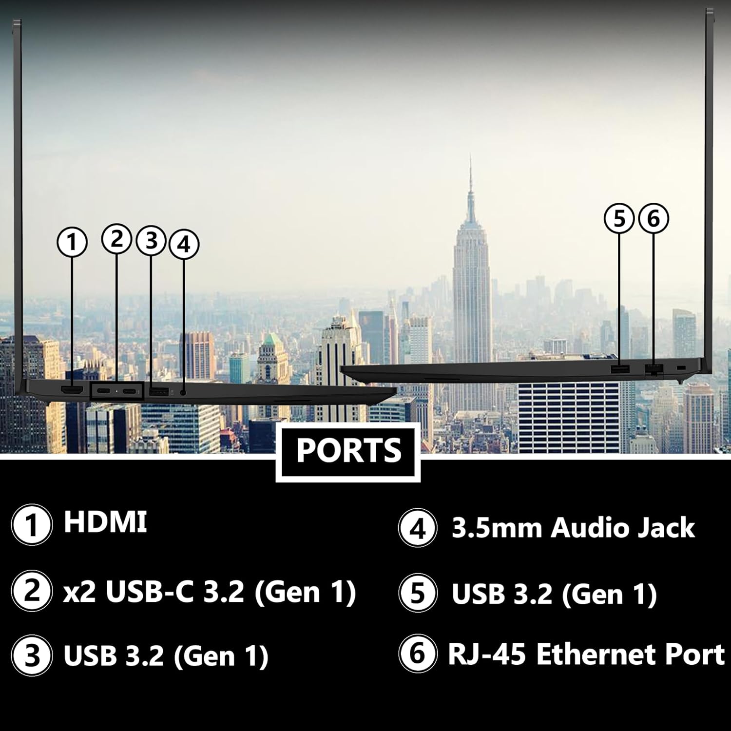 LENOVO THINKPAD E16 GEN 3 (CORE ULTRA 5 225H, 512GB NVME/8GB DDR5, 16" WUXGA (1920 x 1200), INTEL, DOS/LENOVO CASE)