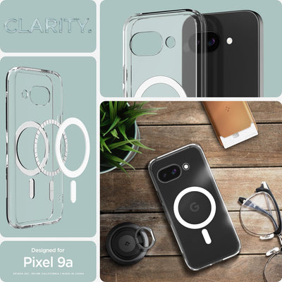 Spigen Ultra Hybrid Clear Magfit | Google Pixel 9a Case
