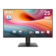 MSI PRO MP251 E2 (25-inch FullHD Monitor, EyesErgo, 120Hz, Eye-Q Check, Built-in Speakers)