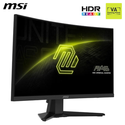 MSI MAG 244C (24-inch FullHD Curved Gaming Monitor, 1500R, VA, 180Hz, 1ms, HDR Ready)