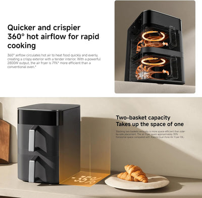 Xiaomi Smart Double Stack Air Fryer 12L