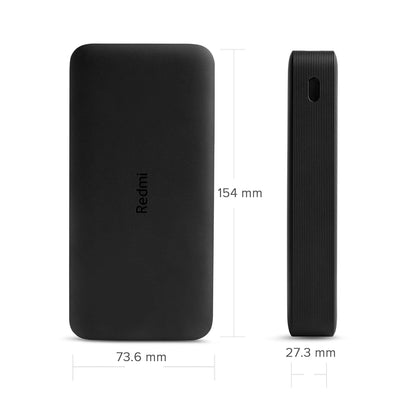 Redmi 20,000mAh Power Bank (Dual Input and Output Ports, 18W Fast Charge)