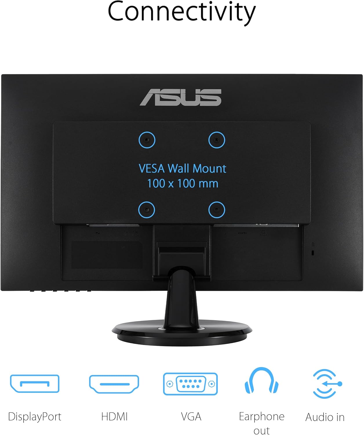 Asus VA24DQFR (24-inch FullHD Monitor, 100Hz, 1ms, Flicker Free)