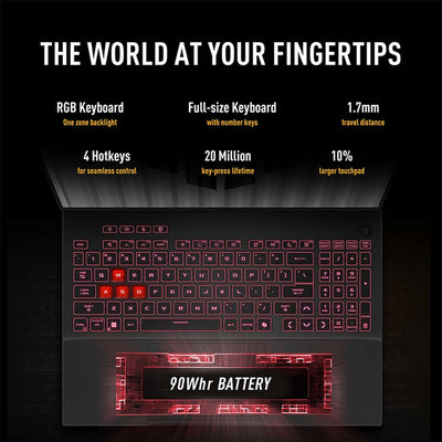 Asus TUF A18 FA808UM-IS74 (AMD Ryzen 7 260, 16GB/1TB, 18-inch 144Hz, RTX5060, WIN11)