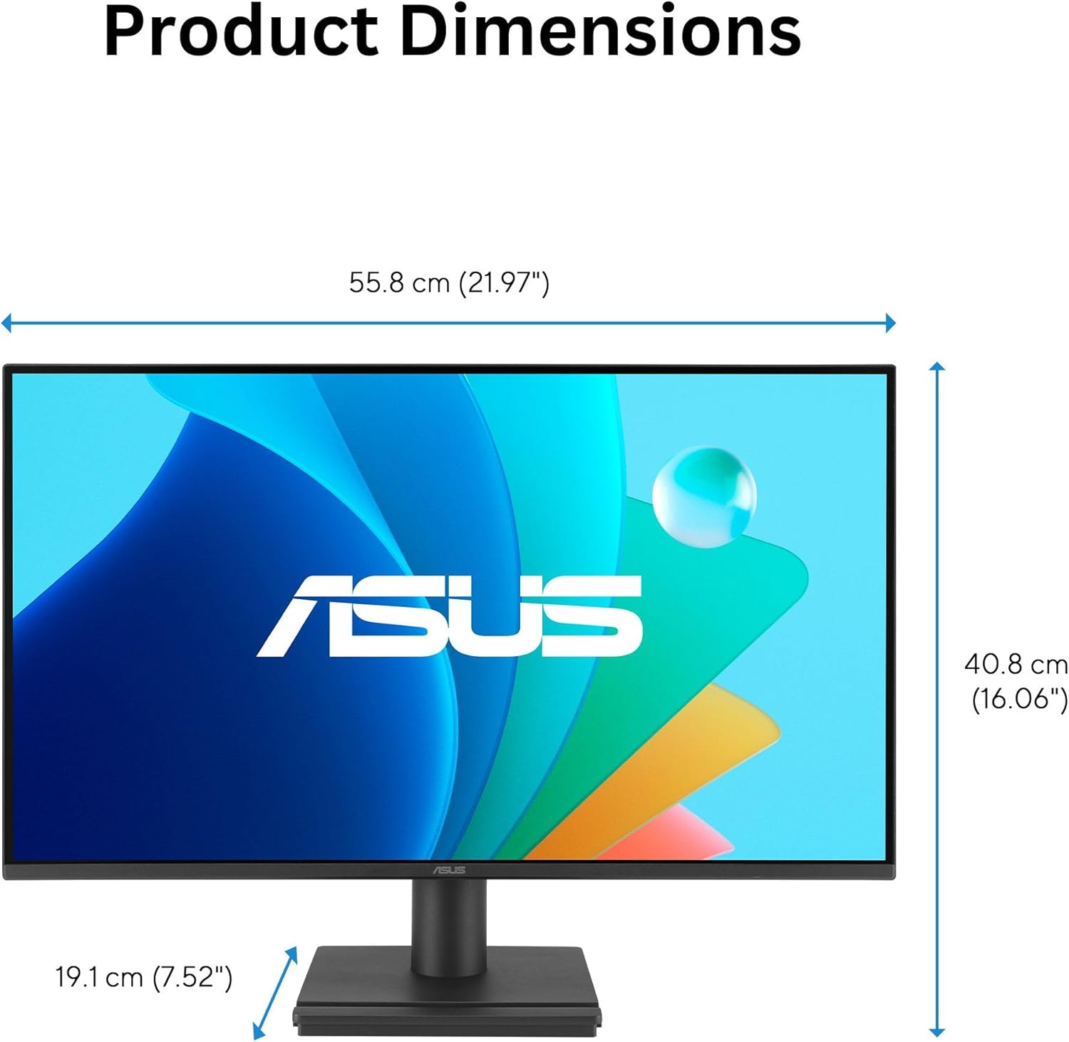 Asus VA249HG (24-inch FullHD Monitor, 120Hz, Adaptive-Sync, 1ms, Flicker Free)