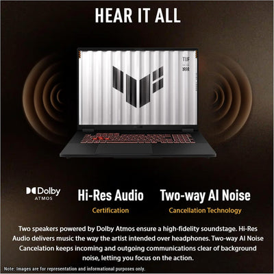 Asus TUF A18 FA808UM-IS74 (AMD Ryzen 7 260, 16GB/1TB, 18-inch 144Hz, RTX5060, WIN11)