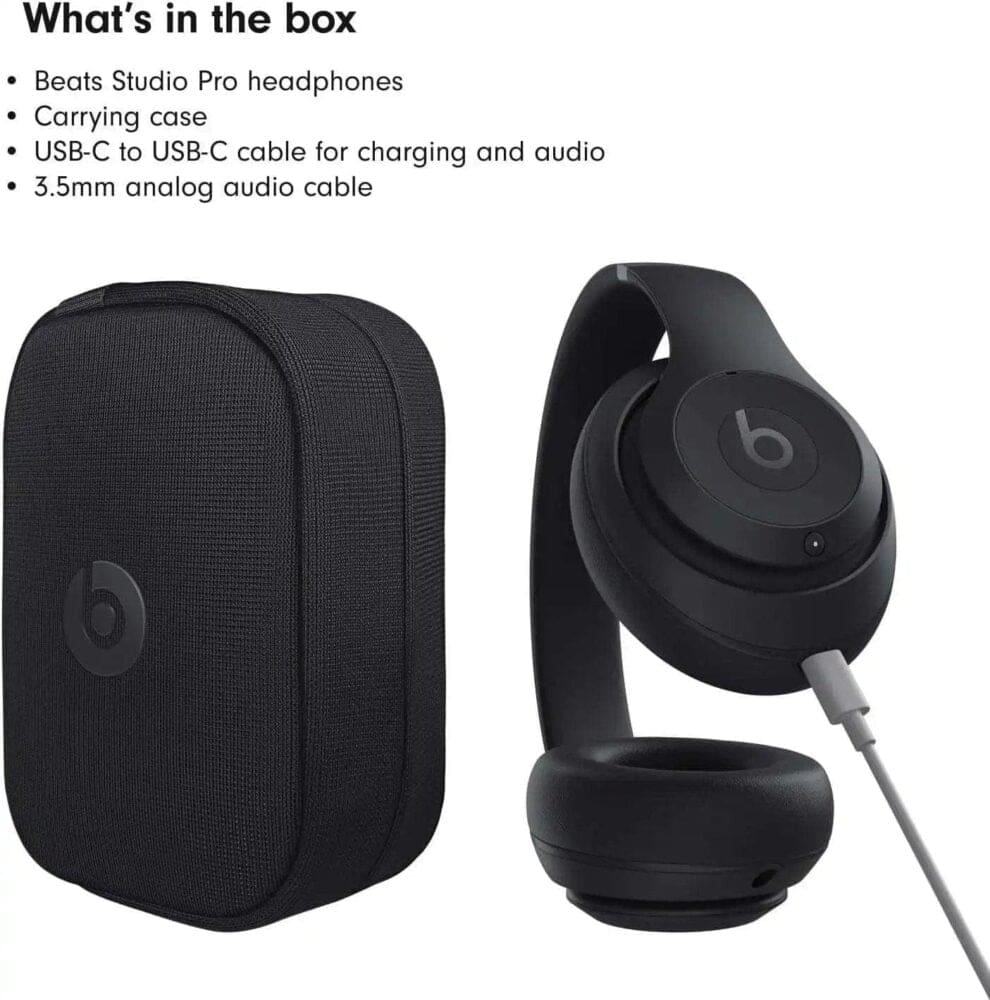 Beats Studio Pro (Wireless Bluetooth Noise Cancelling Headphones, Personalized Spatial Audio, Android and iOS Compatible)