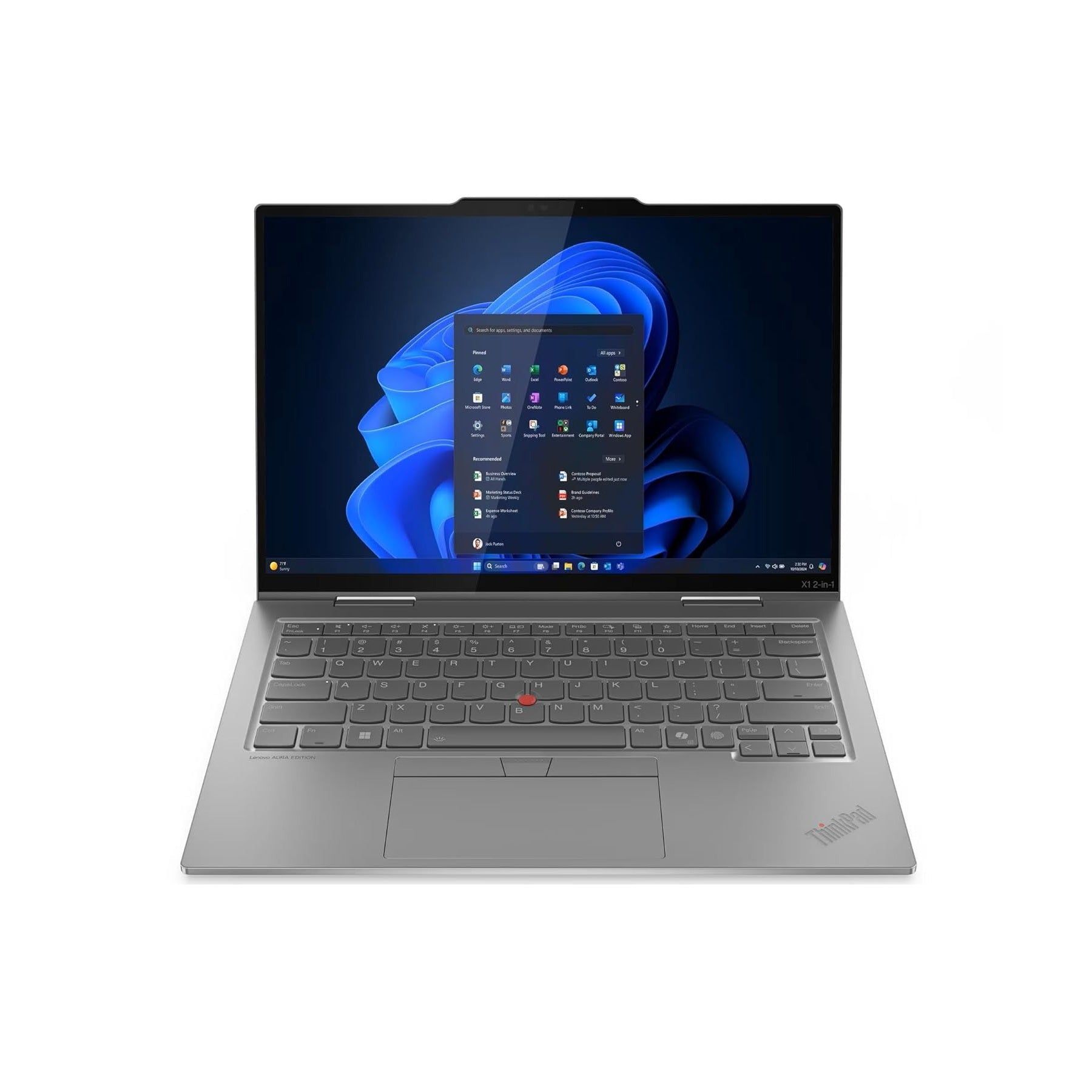 Lenovo Thinkpad X1 Gen 10 Aura Edition (Intel Core Ultra 7 255U, 32GB/1TB, 14-inch X360, Intel, WIN11, Pen Included)
